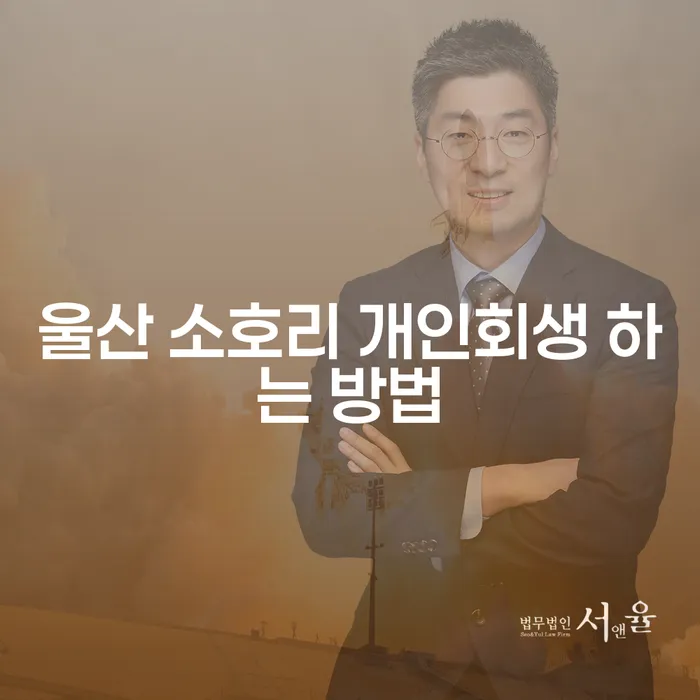 울산 소호리 개인회생 하는 방법은 무엇인가요?